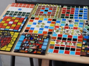 Cluster of Mosaic Coasters