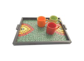 Namaste India Mosaic Tray Namaste India Mosaic Tray